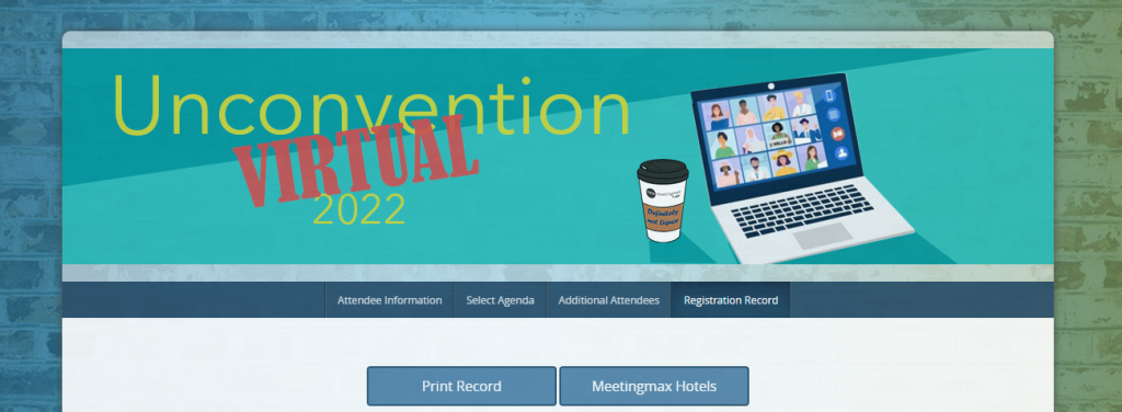 Integrated Event Registration and Housing - Aventri Meetingmax Hotels Button